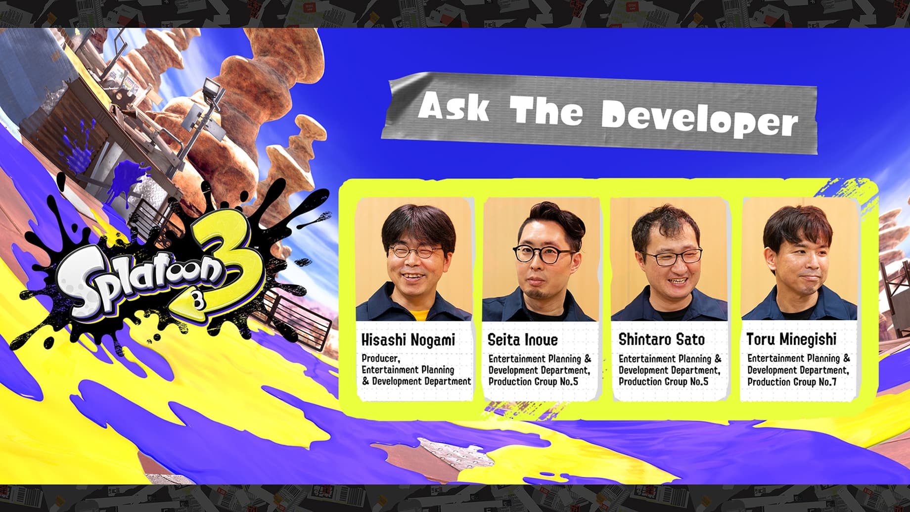 ASK THE DEVELOPER VOL. 7, SPLATOON 3-PART 3